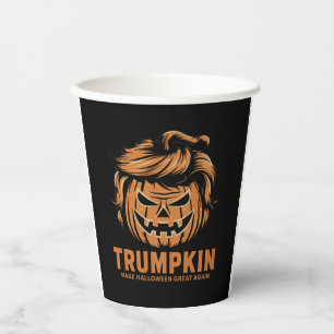 Halloween Trumpkin Macht Halloween wieder groß  Pappbecher