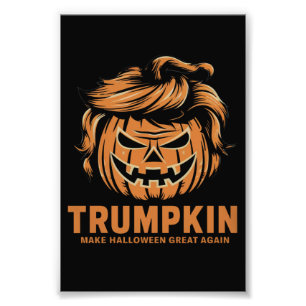 Halloween Trumpkin macht Halloween wieder großarti Fotodruck