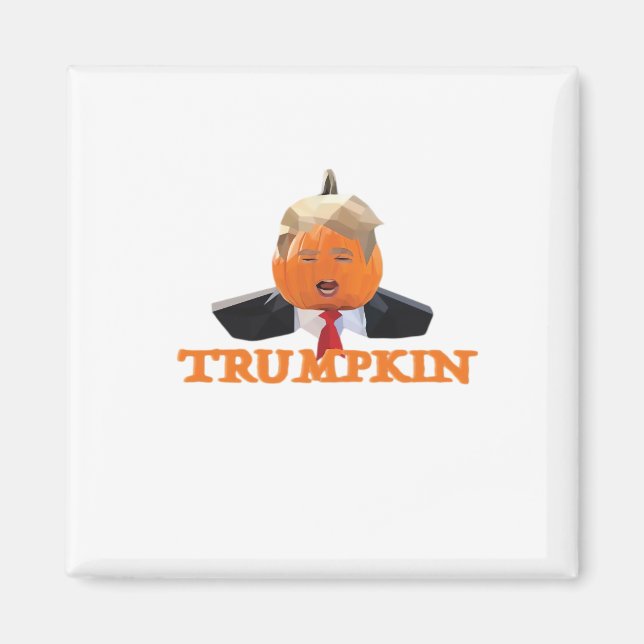 Halloween Trumpkin Magnet (Vorne)