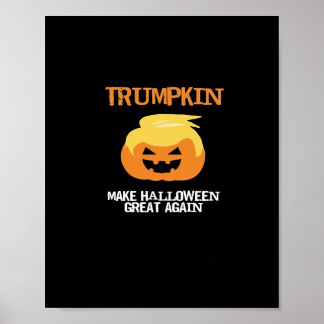 Halloween Trumpkin V3 Poster (Vorne)