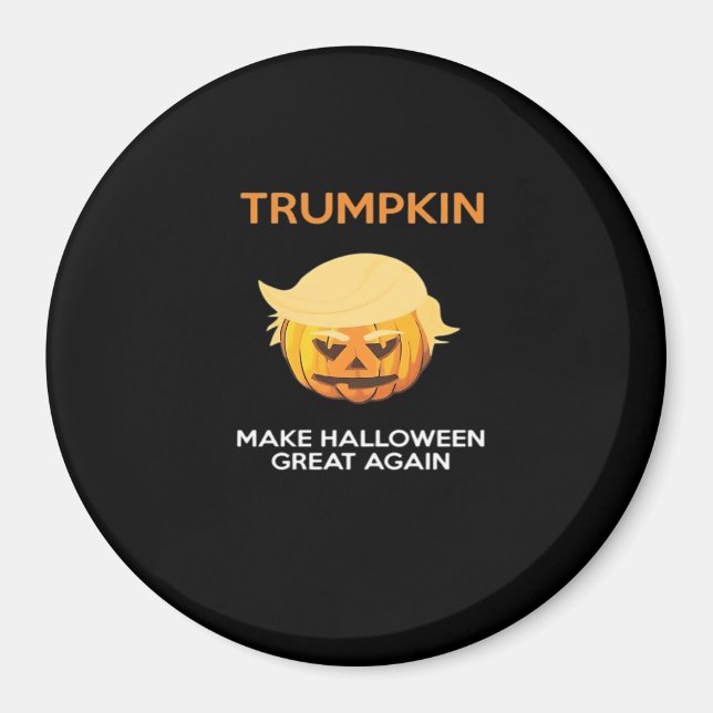 Halloween Trumpkin V4 Magnet (Vorne)