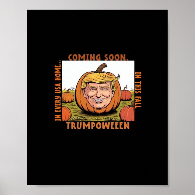 Halloween - Trumpkin-Wahlklassiker Poster (Vorne)