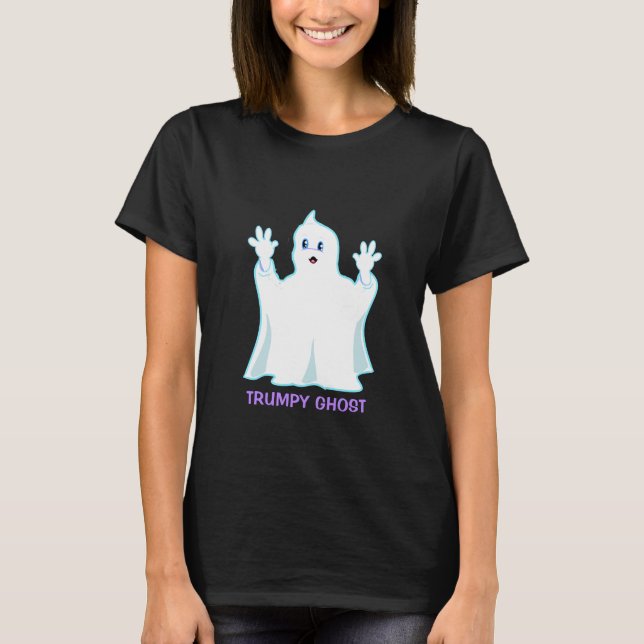 Halloween Trumpy Ghost T-Shirt (Vorderseite)