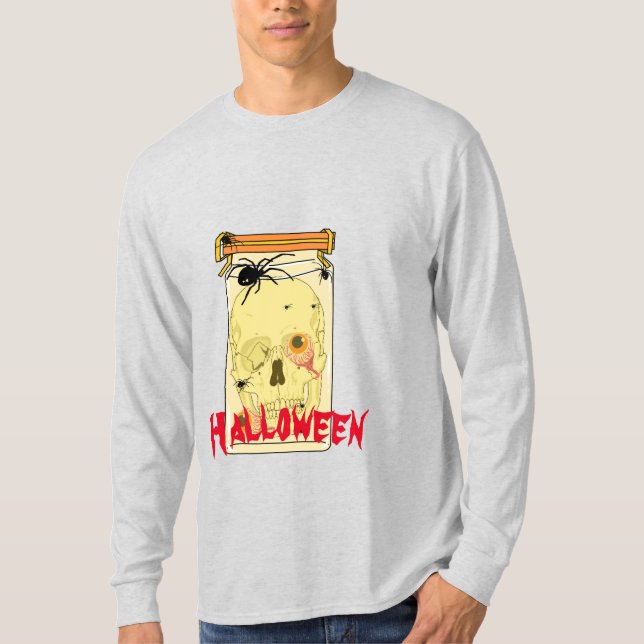 Halloween Tshirt Beängstigend (Vorderseite)