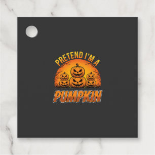 Halloween Tu So Als Ob Ich Ein Kürbis-Jack OLanter Geschenkanhänger