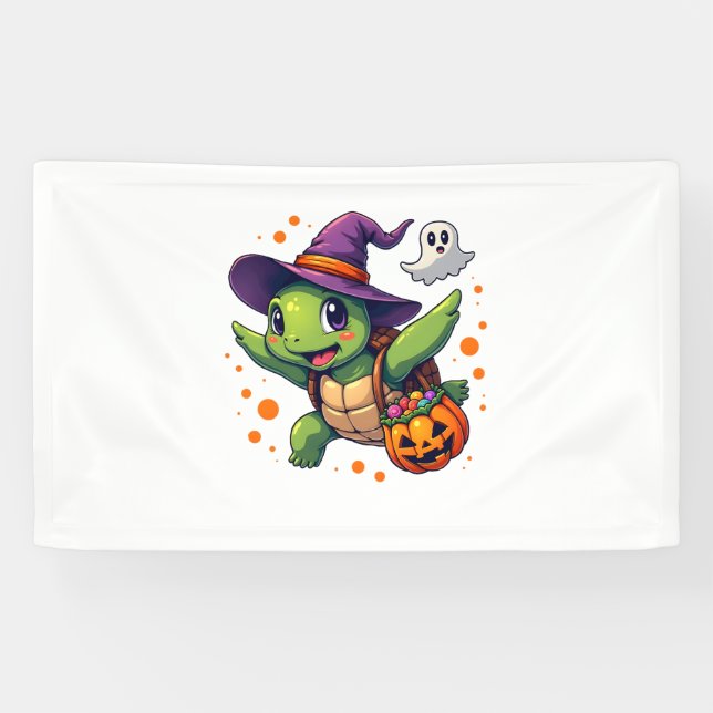 Halloween Turtle Tortoise Kostüme Männer Frauen Ki Banner (Horizontal)