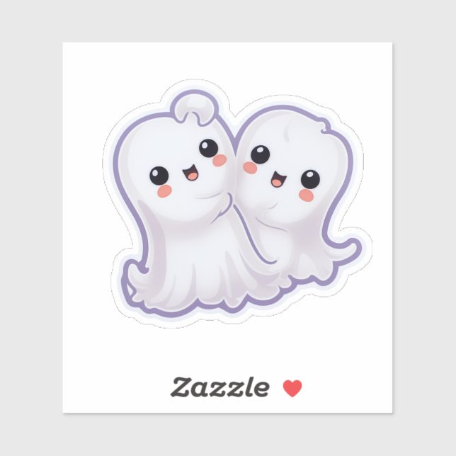 Halloween Twins Sticker (Blatt)