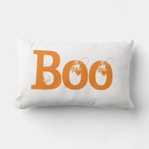 Halloween-Typografie Lendenkissen