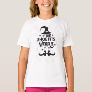Halloween Typografie-Zitat T-Shirt