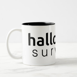 Halloween-Überlebender Zweifarbige Tasse