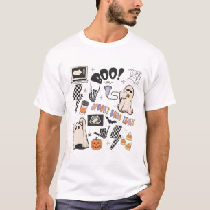 Halloween Ultrasound Tech Herbstsonographin T-Shirt