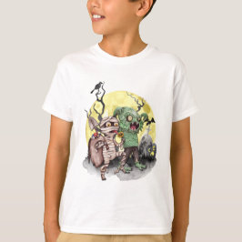 Halloween und Fish Boy T-Shirt