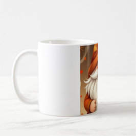 Halloween- und Herbst-Grußkarte Kaffeetasse