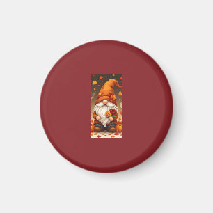 Halloween- und Herbst-Grußkarte Magnet