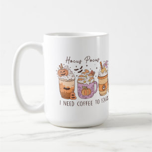 Halloween und Kaffee Kaffeetasse