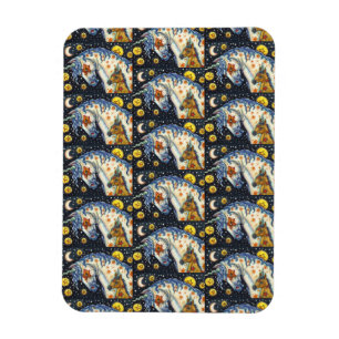 HALLOWEEN UNICORNS, STAR HORSE & COLT FANTASY MAGNET