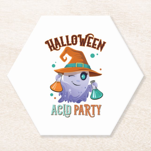Halloween Untersetzer (Vorderseite)