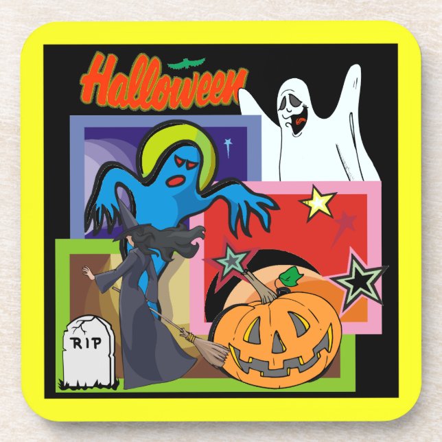 Halloween - untersetzer (Vorderseite)