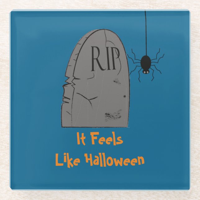 Halloween-Untersetzer Glasuntersetzer (Vorderseite)