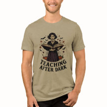 Halloween Vampir-Lehrer T-Shirt