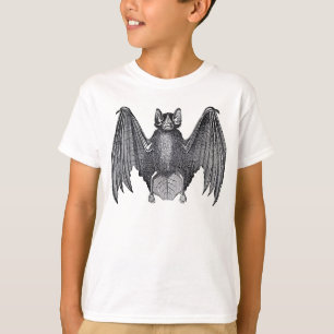 Halloween Vampire Bat Spooky Creepy Kids Kostüm T-Shirt