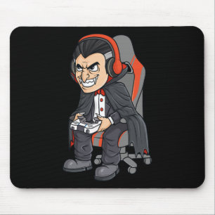 Halloween Vampire Beängstigend Gamer Boys Kids Mousepad