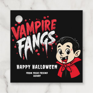 Halloween Vampire Fangs Geschenkanhänger