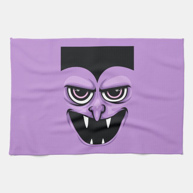 Halloween Vampire Geschirrtuch (Horizontal)