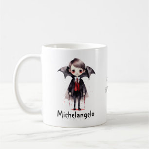 Halloween Vampire Kid Personalize Kaffeetasse