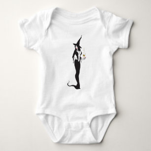 Halloween Vampirin Hexe Baby Strampler