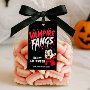 Halloween-Vampirzähne Geschenkanhänger
