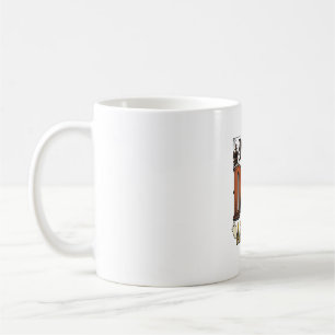 Halloween-Vater-Shirt Gruseliger Vater Vintage-Gra Kaffeetasse