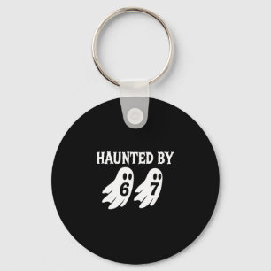 Halloween Verflucht 67 Nummer 67 Sechs Sieben Meme Schlüsselanhänger