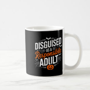 Halloween verkleidet als verantwortungsvoller Erwa Kaffeetasse