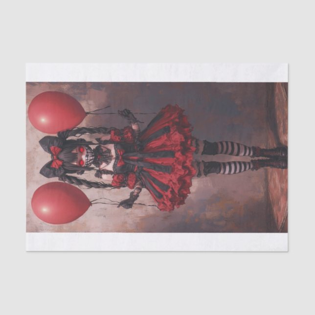 Halloween Vibes3 Seidenpapier (Vorderseite)