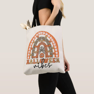Halloween Vibes Boho Rainbow Fall Halloween