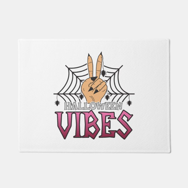 Halloween Vibes, Halloween, Beängstigend, Kostüm Fußmatte (Vorderseite)