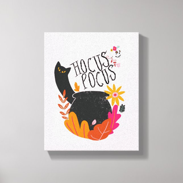 Halloween Vibes • Hocus Pocus Leinwanddruck (Vorderseite)
