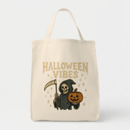 Halloween Vibes Sensenmann Tote Bag Tragetasche