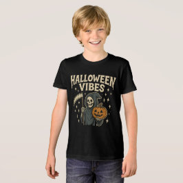 Halloween Vibes Sensenmann Tri-Blend Shirt