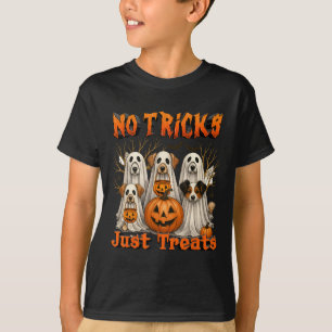 Halloween Vibes Spooky Saison Hund Mama No Tricks T-Shirt