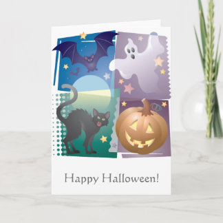 Halloween-Viererspiel Karte