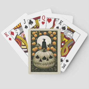 Halloween Vintag Gothic Illustration Tarot Card Spielkarten