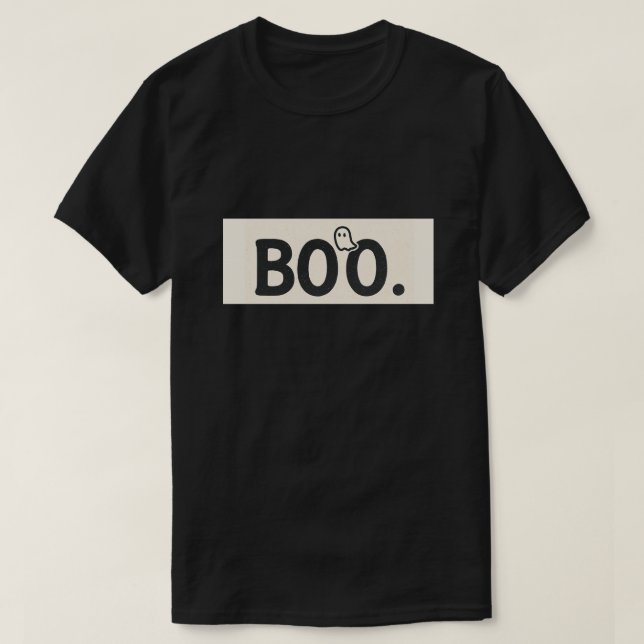 Halloween Vintage Boo Funny Gift T-Shirt (Design vorne)