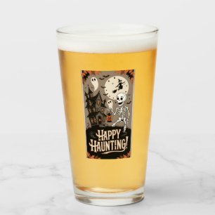 Halloween Vintage Glas