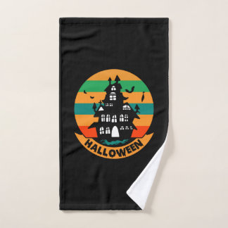 Halloween Vintage Halloween Handtuch