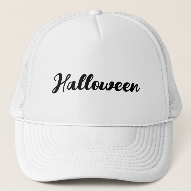 Halloween Visor Trucker-Cap Handsome Nice Super Truckerkappe (Vorderseite)