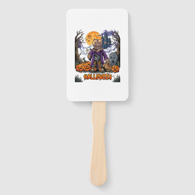 Halloween Vogelscheuche Candy Sack Kürbisse Heimge Fächer (Vorderseite)