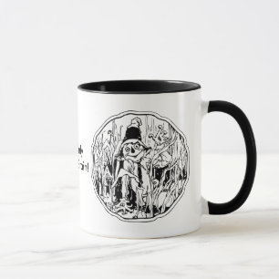 Halloween-Vogelscheuche Ohne-Hirn-Tasse Tasse