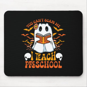 Halloween Vorschullehrer Geist Lehre Sofort Mousepad